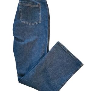 Duluth Trading Women’s Jeans Med Wash Size 10x31 Straight Leg Denim